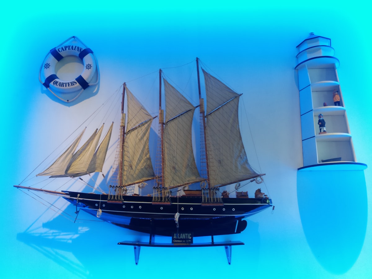Vintage ship at sea representing Grandpa Henry's influence