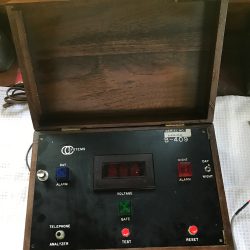 Telephone Line Analyzer: Eavesdropping Detection Device. Vintage 1983.
