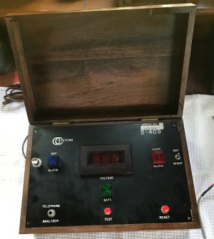 Telephone Line Analyzer: Eavesdropping Detection Device. Vintage 1983.