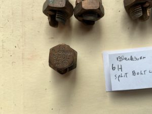 Blackburn Burndy Dossert 103 NEWSplit Bolt electrical connectors 1.45 Each way below market price