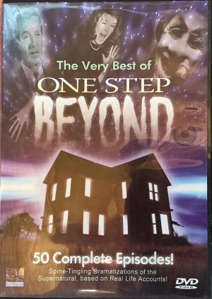 One Step Beyond (The Very Best of)- 4 DVDs containing 50 spine-tingling supernatural episodes. Real life stories. Exc. Cond. Free shipping.