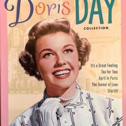 Doris Day Collection.5 DVDs. TCM. 485 min. Viewed 1X. It’s a Great Feeling.Tea for Two.Starlift.April in Paris.Tunnel of Love.Free shipping.