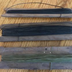 Vintage Fishing Hand Lines on Wood Cradles: 1950s Long Island Fishermen Gear