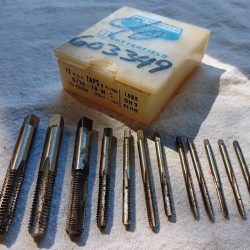 Butterfield Litton Taps Set: 5/16-18N H.S.S. 2 Flutes. Vintage.