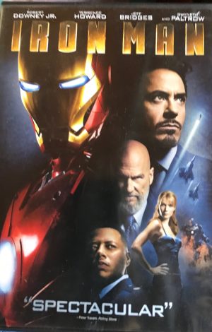 Iron Man. DVD. Robert Downey Jr., Terrence Howard, Jeff Bridges, Gwyneth Paltrow. 2008. Paramount Pictures.Free shipping.