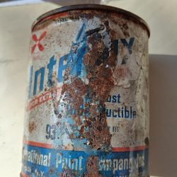 Interlux 93 marine caulking pint can (circa 1948.)
