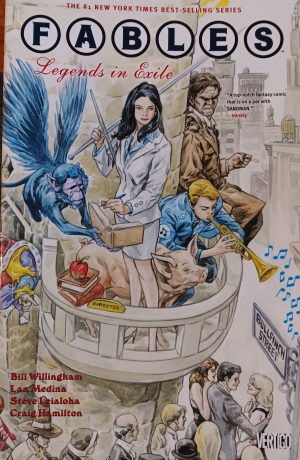 Fables: Legends in Exile Graphic Novel - Bill Willingham, Vertigo Comics. Free shipping.