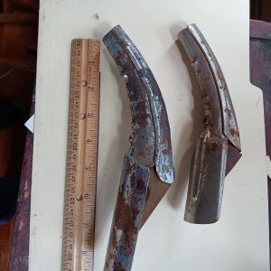 Spouts for pouring oil  Allstate and J. Mark. See description below.