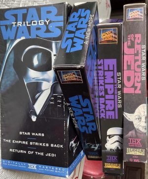 Star Wars Trilogy VHS Box Set - 1995 Fox Video - free shipping.
