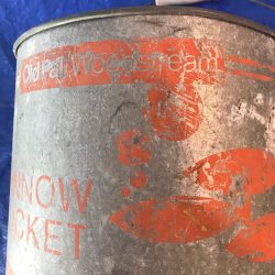 Minnow Bucket floating Old Pal. With nets. Vintage.