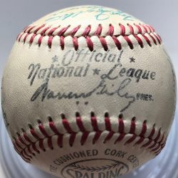 Philadelphia Phillies 1953 Autographed Baseball: Includes Authentication