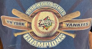 1998 New York Yankees World Series Champions Starter T-Shirt – Made in USA, Large
