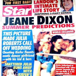 Star Magazine 1991: 18 issues! Celebrity Gossip and Predictions - A Time Machine back to the ‘90’s! Free shipping.