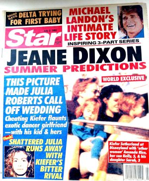 Star Magazine 1991: 18 issues! Celebrity Gossip and Predictions - A Time Machine back to the ‘90’s! Free shipping.