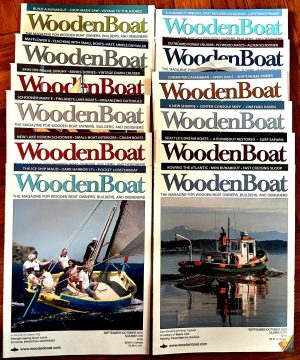 Wooden Boat Magazines. 12 issues. 2019 to 2021. Excellent condition. Free shipping.