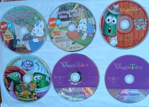 Veggie Tales & Max and Ruby DVDs - Kid-Friendly Entertainment (6 DVDs) 5 dollars each! Why hesitate? Free shipping!